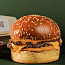Hamburguesa A La Parrilla Con Queso Y Tocino