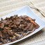 Carne De Res Con Salsa De Ostras
