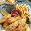 Fish And Chips Rebozados Con Cerveza