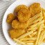 Papas Fritas Con Nuggets De Pollo