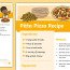 Pizza De Queso Para Niños
