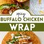 Wrap De Pollo Picante