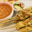 Satay De Pollo Tailandés